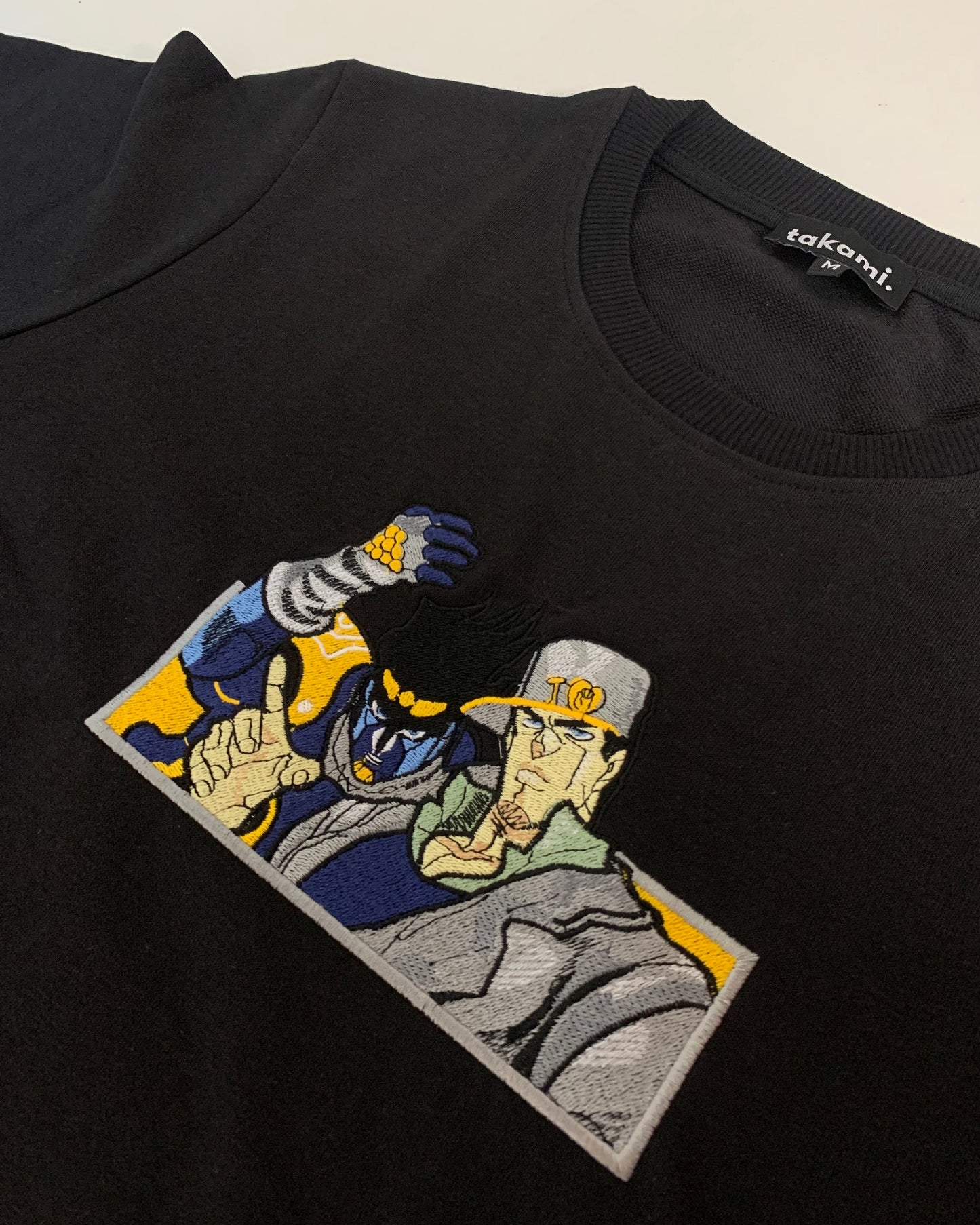 Jotaro Kujo Embroidery Tee