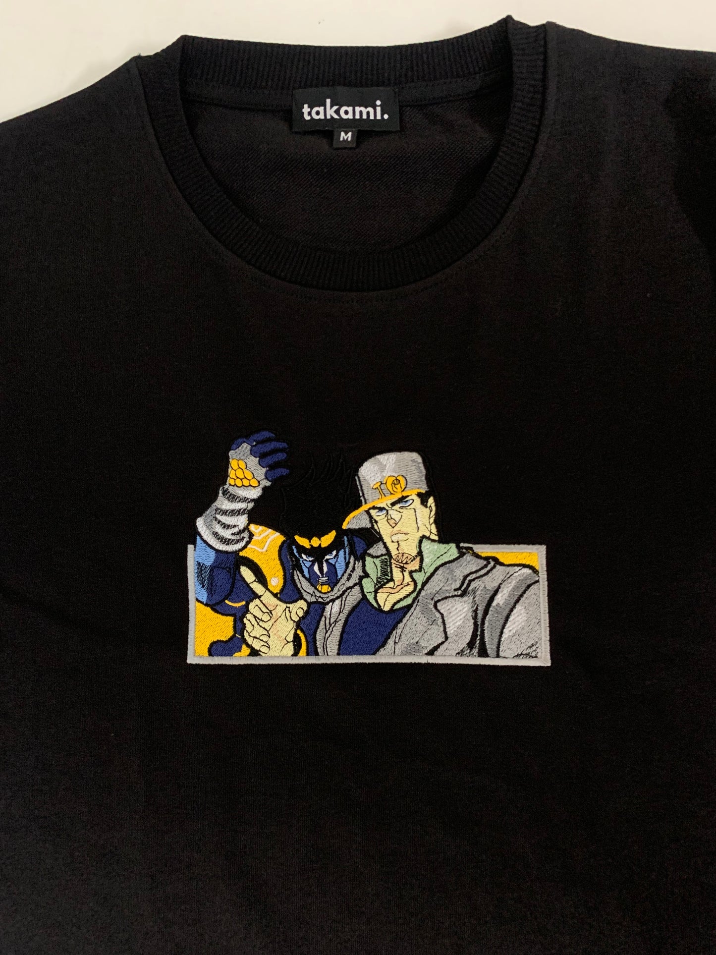 Jotaro Kujo Embroidery Tee