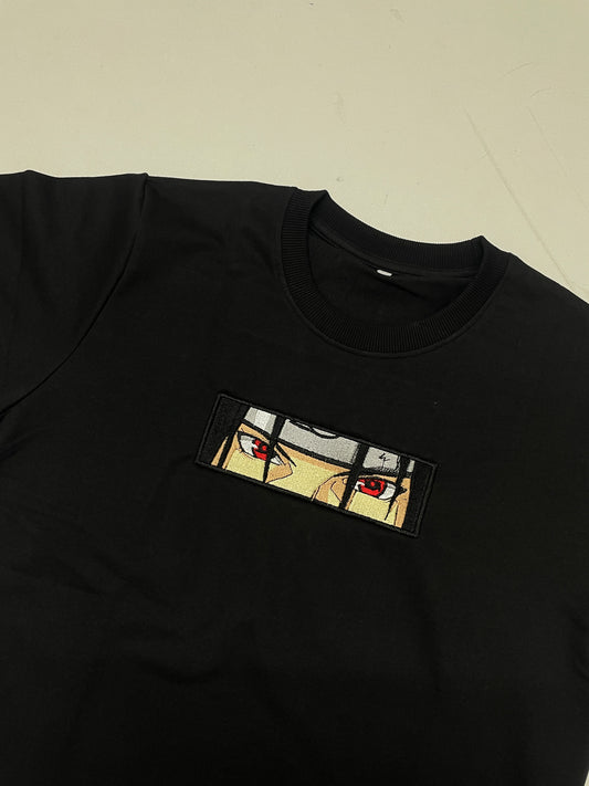 Itachi Uchiha Eye Embroidered Tee