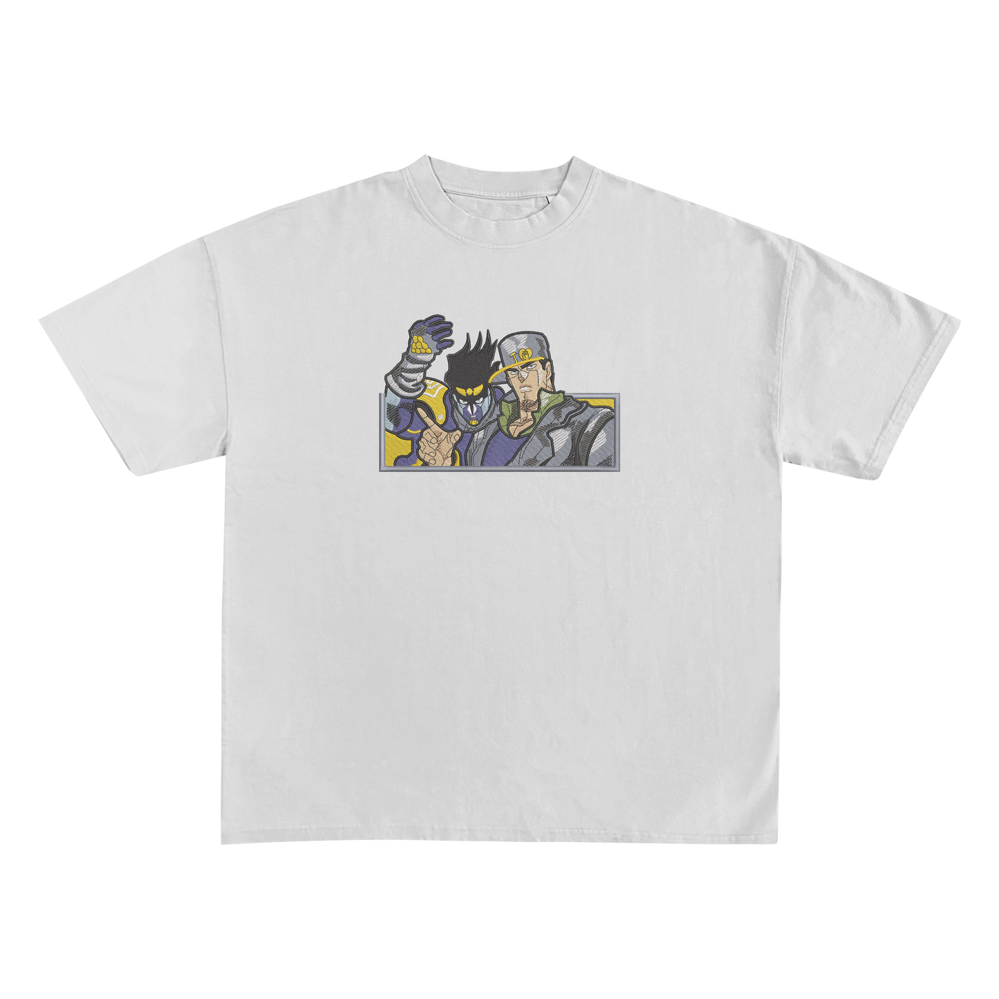 Jotaro Kujo Embroidery Tee